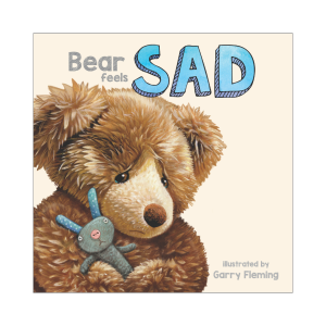 Bear Feels Happy Board Book To Learn Feelings (Hardcover) With Beautiful Illustrations For Kids