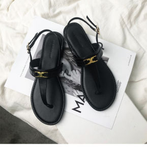 Free Shipping Summer Solid Color Round-Toe One-Strap Fashionable Versatile WomenS Plus-Size Platform Sandals