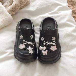 [Free Shipping] WomenS Thick-Soled Clogs 2026 New Summer Outdoor Non-Slip Beach Shoes Height-Increasing Eva Slippers