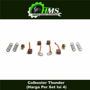 Colboster Thunder (Harga Per Set Isi 4) - Coalboster Kulstater Kolboster Arang Brush Brostel Dinamo Stater Starter Suzuki