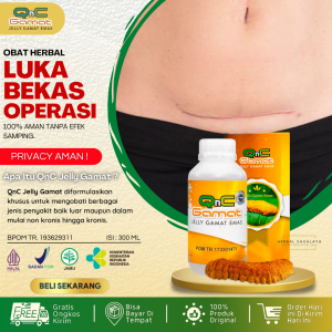 Obat Pengering Luka Operasi Obat Infeksi Luka Operasi Obat Luka Operasi Bernanah Obat Nyeri Pasca OperasiObat Pengering Luka Bekas Operasi Obat Pengering Luka Dalam Operasi Obat Pengering Luka Bekas Jahitan Operasi QnC Jelly Gamat Original 100%