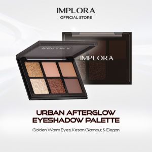EYESHADOW IMPLORA URBAN EYE SHADOW PALETTE RIASAN MATA KOSMETIK MAKEUP WAJAH