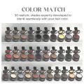 Maycheer Hairline Powder For Women - Maycheer Hair Root Cover Up, 30 Colors Hair Rich Shading Powder (01 # Dark Brown). 