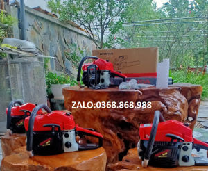 MÁY CƯA XÍCH CHẠY XĂNG KUSHIMA KSM-58 DÙNG XÍCH LỚN CÔNG NGHỆ NHẬT BẢN