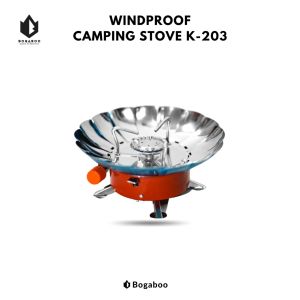 Kompor Mawar Anti Angin Portable - Kompor Camping Outdoor - Kompor Berkemah Gunung - Kompor Gas kemping - Portable Stove Camping