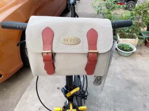 [Senli] for Brompton Birdy folding bike handlebar bags & panniers waterproof single shoulder bag r bicycle storage bags bya412 K3