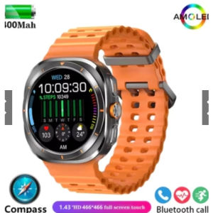 NEW Galaxy X7 Ultra Smart Watch Blood Glucose Men Women IP68 Outdoor Sports Worship Pointer Bluetooth Watch HD Screen Android IOS 智慧手錶2025