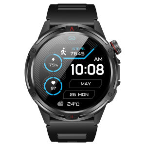 Aolon Tetra R4 Smart Watch Running Pace Bluetooth Call 24h Health Management Sports SmartWatch