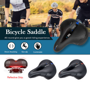 MTB Cushion Bicycle Saddle Seat Ultra Soft 3D Stereo Breathable Silicone Gel Pad Shock Seat Saddle Cover Soft Comfortable Waterproof Bicycle Seat Mat