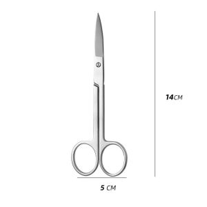 R1A9M Fishing Tools Sewing Tool Eyebrow Nose Hair Cut Fish Line Cutting Wire Line Cutter Stainless Steel Scissor Fishing Scissor Fishing Line Cutter