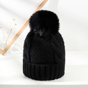 WILLUCK Dày Mũ mùa đông Giữ ấm Bảo vệ tai Mũ Dệt  Thời trang Đàn hồi Mũ Beanie Dành cho Nam Nữ