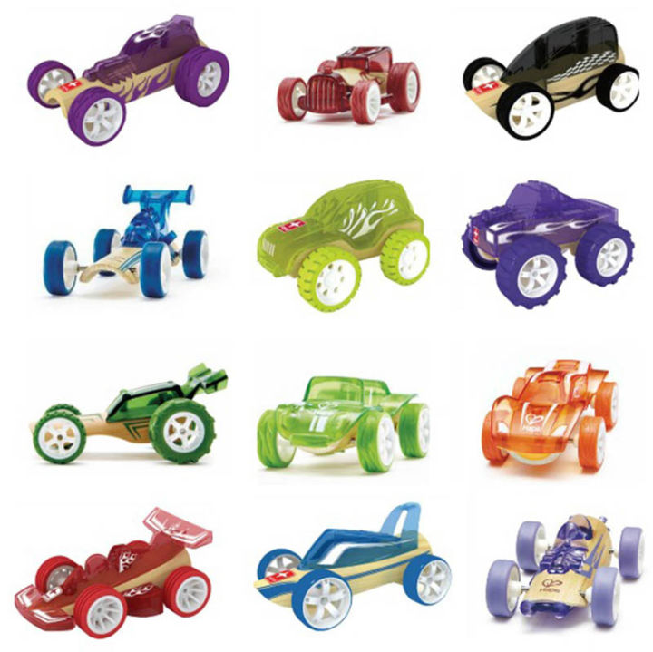 Hape Mini Vehicle Mini Toy Car Made of Bamboo Eco Friendly Toy Wooden Toy