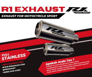 SILINCER SC ORIGINAL R1 EXHAUST TYPE SC INLET 50MM