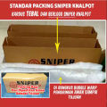 Knalpot Royal Enfield Model Chopper Long Full System PNP. 