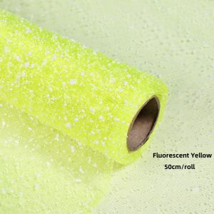 Package Handmade DIY Flower Paper Rose Snow Point Gauze Snow Dot Gauze Bouquet Packaging Material
