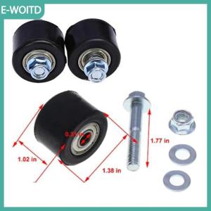 【E-WOITD】 1PC xe máy chuỗi tensioner Con lăn chuỗi Con lăn hướng dẫn cho yfz 350