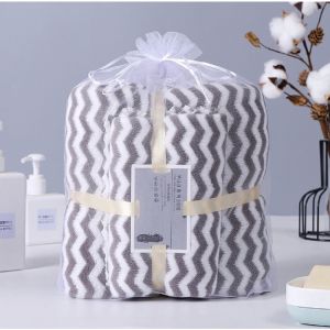 Handuk Korea Set 2in1 Handuk Mandi & Wajah Handuk Mandi Dewasa HD-001