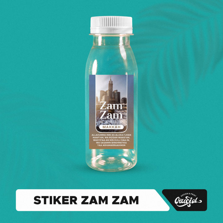 Stiker Zam Zam Water [Premium] | Lazada Indonesia