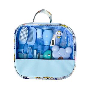 1Pc Portable Newborn Baby 10/13Pcs Set Baby Kit Care Nail Clipper Safety Baby Grooming Set Comb Tool