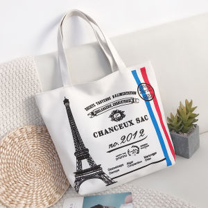 Free Shipping WomenS Single-Shoulder Canvas Bag Simple And Stylish Tote Bag Casual Handbag Shopping Bag Suitable For Students And For Carrying Books Or Study Materials