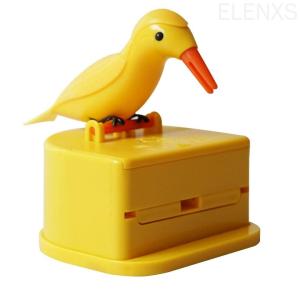 Creative Bird Toothpick Box Toothpick Storage Case Automatic Dispenser Bird Shape ABS Plastic Holder