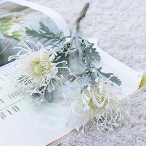 Lifelike Artificial Large Chrysanthemum Flower Home Room Decor Fake Flower For Wedding Christmas Easter Tabel Floral