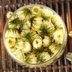 正宗特选桐乡胎菊清肝明目杭白菊清热降火菊花茶胎菊王 Grade A Chrysanthemum Buds Bunga Kekwa
