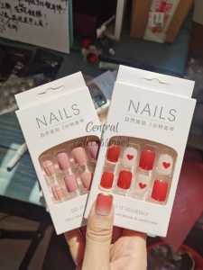 KUKU PALSU MOTIF KARTUN 12 PCS FAKE NAIL KARAKTER NAIL ART MANICURE