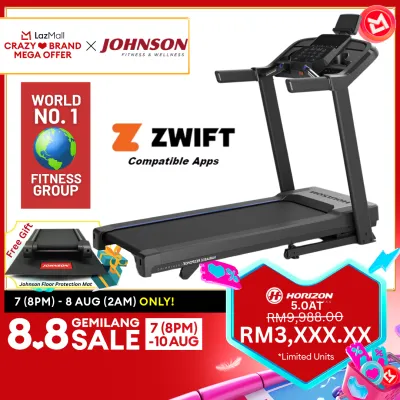 Johnson Fitness Horizon 5.0AT Treadmill (New Arrival)