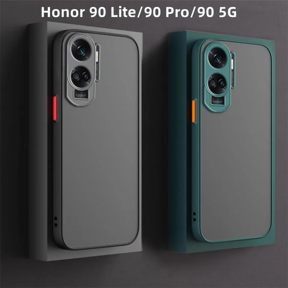 For Honor 90 Lite 5G Case 90pro Soft Black Silicone Cool Marble TPU Funda  Para for Honor 90 Pro Honor90 Shockproof 90Lite Flower