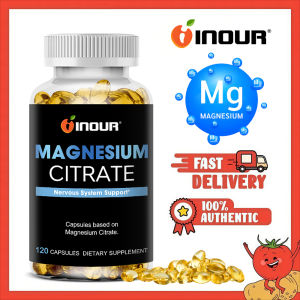 Magnesium Citrate Supplement 360mg Collagen Vitamin C Bone Muscle Nerve Support Gluten Free GMP
