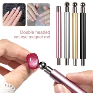 BESTOUR Dual-purpose Cat Eye Nail Art ic Tool ic Suction Double Headed Nail ic Stick  Multifunctional Large ic Pen for Nail Tool