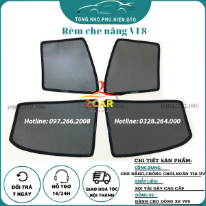 Rèm che nắng/chắn nắng dành cho xe Vinfast VF8 VF 8 Hàng chuẩn khít theo xe chắn nắng cực tốt