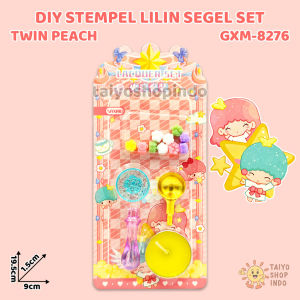 TAIYO DIY Stempel Lilin Segel Set Karakter DIY Cap Wax Seal Stamp Tempel Seni Kerajinan Mainan Anak