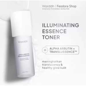 Wardah Alpha Arbutin TranslussenceTM Iluminating Essence Toner 50ml || 100ml(crystal secret)