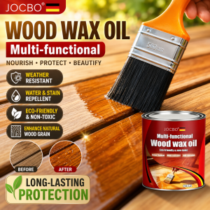 ✨Free brush✨ JOCBO Oil Wood Stain Available For Cabinets Floors Woodworks . Quick Drying Wood Wax Anti Bukbok Anti-corrosion Waterproof Indoor Outdoor Furniture Decoration Paint Wood Stain Varnish Paint Multipurpose Multi-purpose