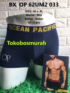 Celana Boxer Ocean Pacific 62UM2 033 Isi 2 Pcs -