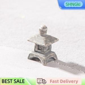 SHNGki Rockery Stone Tower House Mini Home Decor Miniature Fairy Garden Ornaments Decoration Accessories Crafts