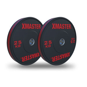XMASTER BUMPER WEIGHT PLATE KG COLOUR STRIPE ECONOMIC Fitness studio CrossFit training Home Gym Bodybuilding Powerlifting ROGUE ELEIKO