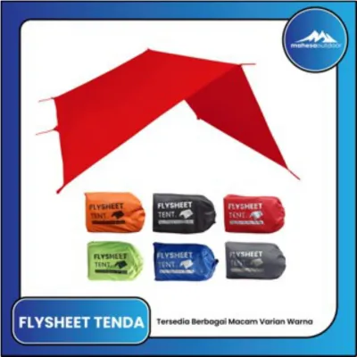 [TERMURAH] Flysheet 2x3 Mahesa Outdoor Bahan Tebal Kuat Waterproof Anti Air Atap Tenda Bivak Terpal Tarptent Bushcraft Alas Tenda Camping Plesit Plysit