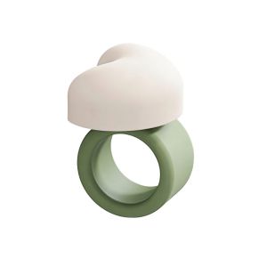 LYMEDIA Silicone Door Handle Impact Pad Anti-Shock Cartoon Door Stopper Cute Silent Wall Protector for Bedroom Decoration