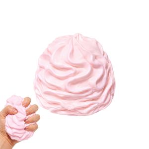 ECILY 🔥1/2pcs🔥 Cream Roll Squishy Vaseline Texture Butter Soft Slow Rising Stress Relief Toy Non Sticky TPR Fidget Ball Sensory Play Boxed Gift