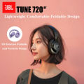 JBL TUNE 720BT Original Authentic Wireless Bluetooth Over-ear Style Headphones Foldable Multi-point Connection for Sports Music. 