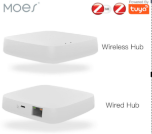 MOES Tuya ZigBee 3.0 Smart Gateway Hub Smart Home Bridge Smart Life APP Wireless Remote Controller Works with Alexa Home