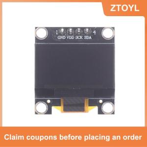 【ZTOYL】 Tự làm người dùng 0.96 inch OLED ssd1306 Trắng Xanh Vàng 128x64 IIC I2C nối tiếp mô-đun hiển thị 12864 LCD bảng màn hình