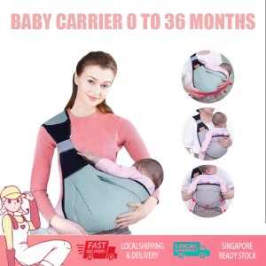 SG Stock Baby Carrier 0 to 36 Months Infant Baby Sling Ice silk baby scarf Toddler Side-Sling Carrier Up to 20kg