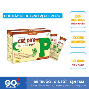 Chè Dây deHP Bình Vị Gel ZERO Hỗn Dịch Dạ Dày Có Thể Dùng Cho Người Bị Tiểu Đường