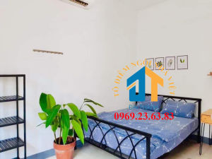 Giường sắt kiểu gỗ cao cấp 140×200