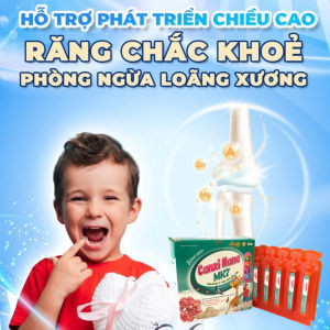 Siro Canxi Nano MK7 Cho Trẻ – Tăng Chiều Cao Bổ Sung D3 K2 Xương Răng Chắc Khỏe Ngủ Sâu Giấc