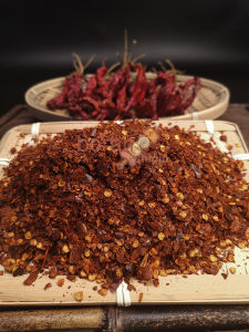 贵州特产柴火糊辣椒面  Firewood Paste Chili Noodles Hand-kneaded Spicy and Fragrant Authentic Guanling Broken Bridge Sea Pepper Powder Cold Dipping Water